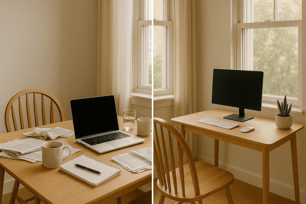 Home Office Setup for Small Space