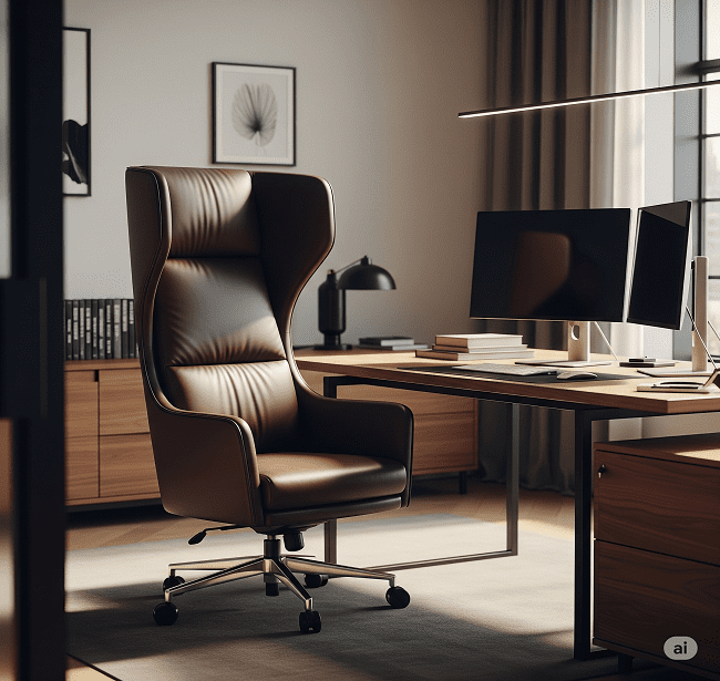 Best Leather Executive Chair for Tall Users