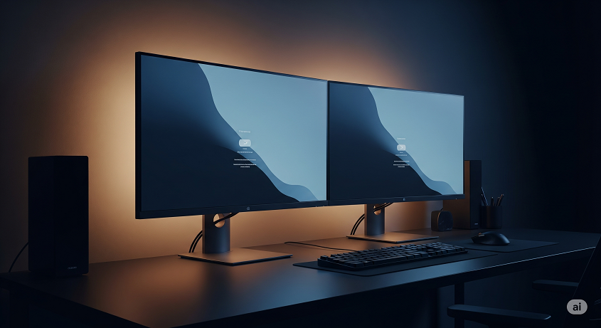 Best Bias Lighting for Dual Monitor Setup