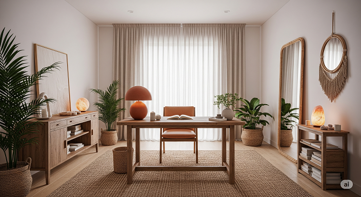 Earth Tone Natural Office Aesthetic aesthetic visual