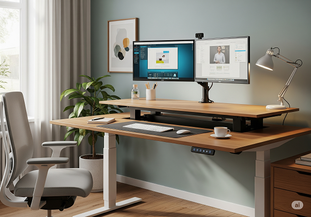 Ergonomic Electric Standing Desks with Memory Presets