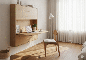 Foldable Murphy Desk Home Office