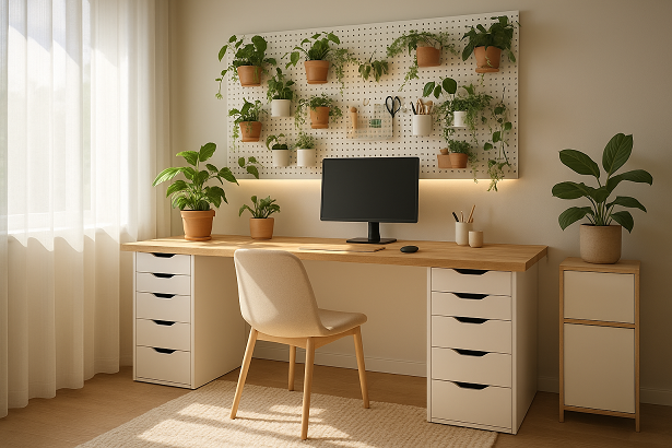 IKEA Desk Hacks for Home Office