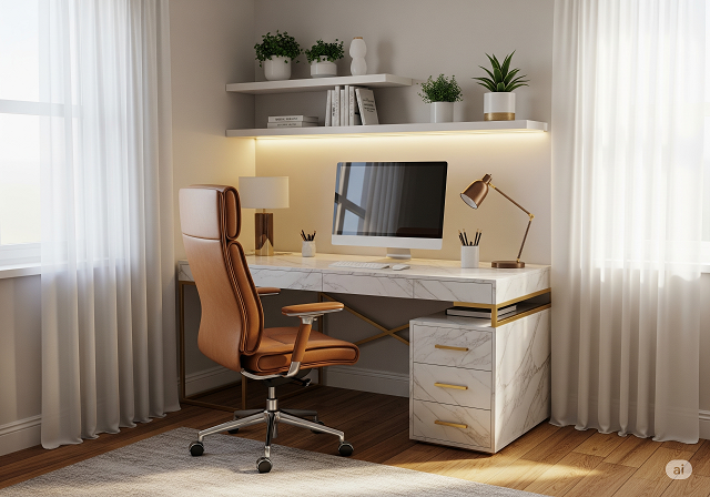 Luxury Look Budget Desk Setup