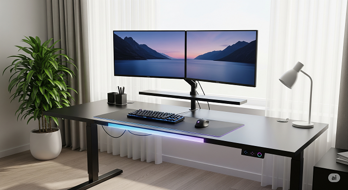 The Ultimate Minimalist Gaming Desk Setup