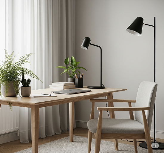 Scandinavian Minimalist Desk Essentials