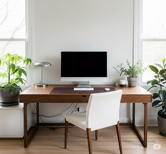 A Single Monitor Clean Desk Setup in 2025
