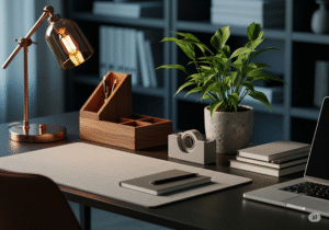 Textural Layers for Desk Aesthetic