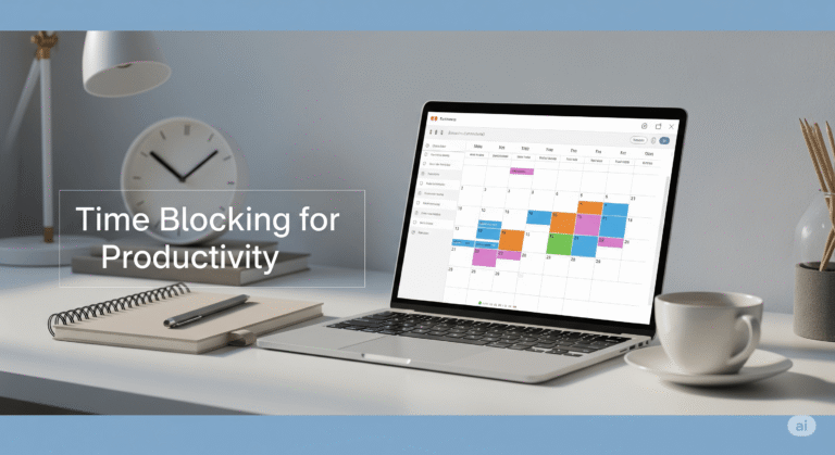 Time Blocking for productivity