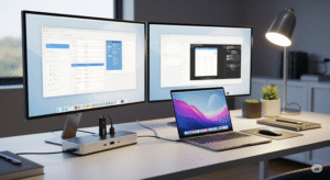 The Best USB-C Docking Station Dual Monitor setup