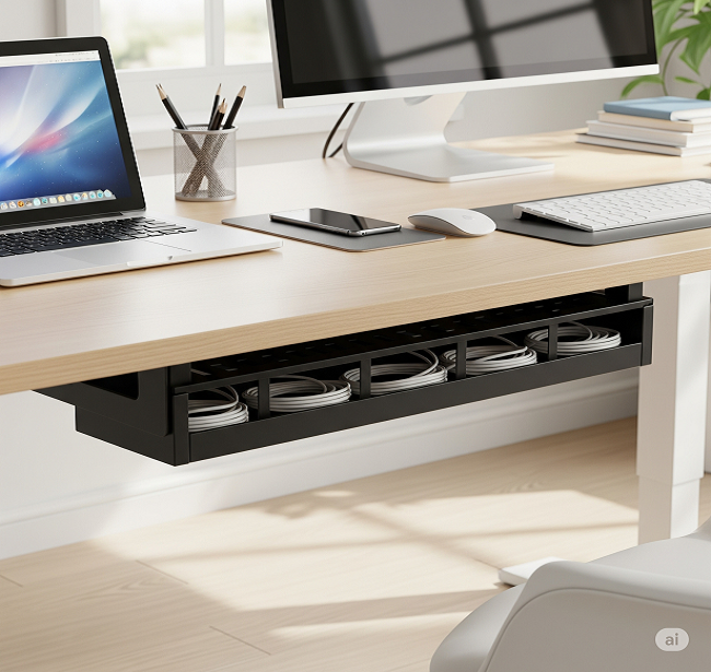 Best Under Desk Cable Management Tray