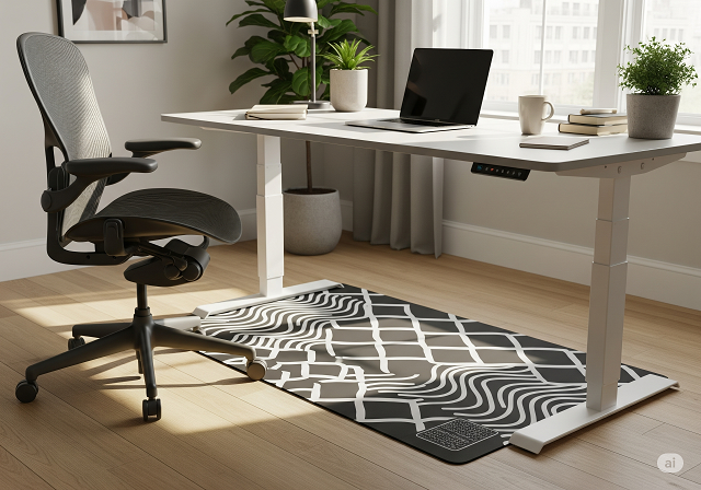 Standing Desk Anti-Slip Mat Patterns