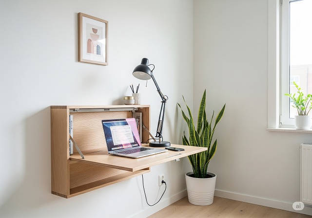 compact desk